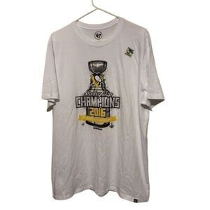 Pittsburgh Penguins 2016 Stanley Cup Champs Size XL T-Shirt *New*